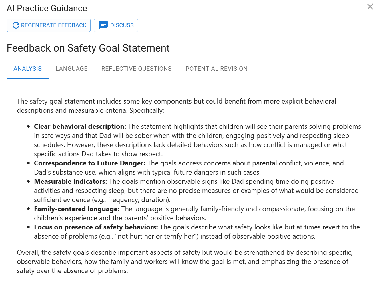 AI Practice Guidance